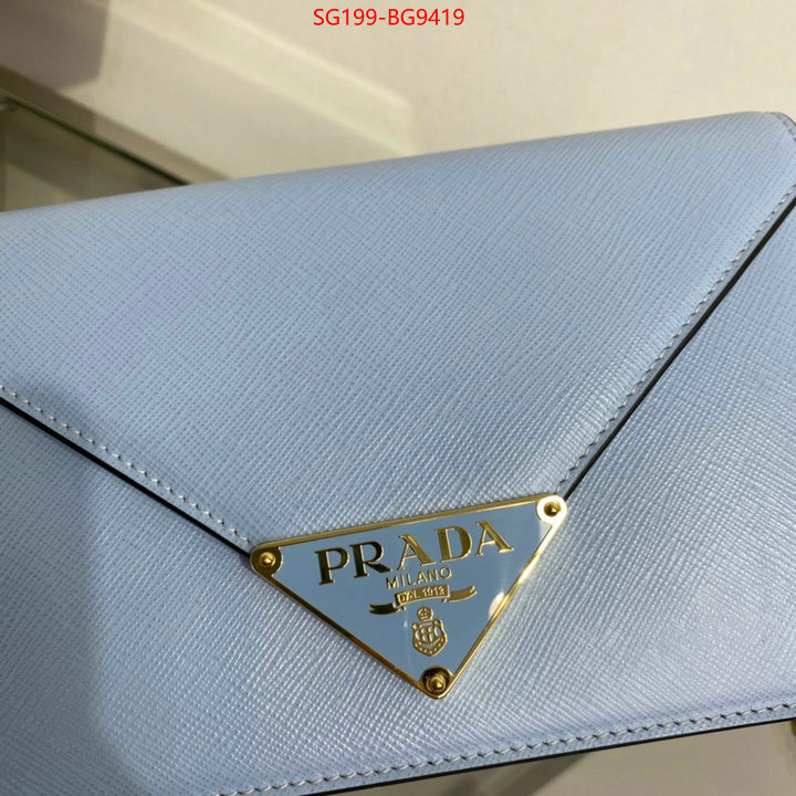 Prada Bags (TOP)-Diagonal- aaaaa ID: BG9419 $: 199USD,