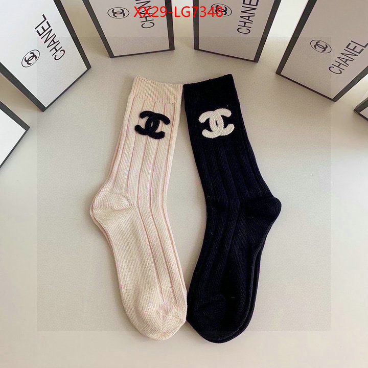 Sock-Chanel good ID: LG7348 $: 29USD