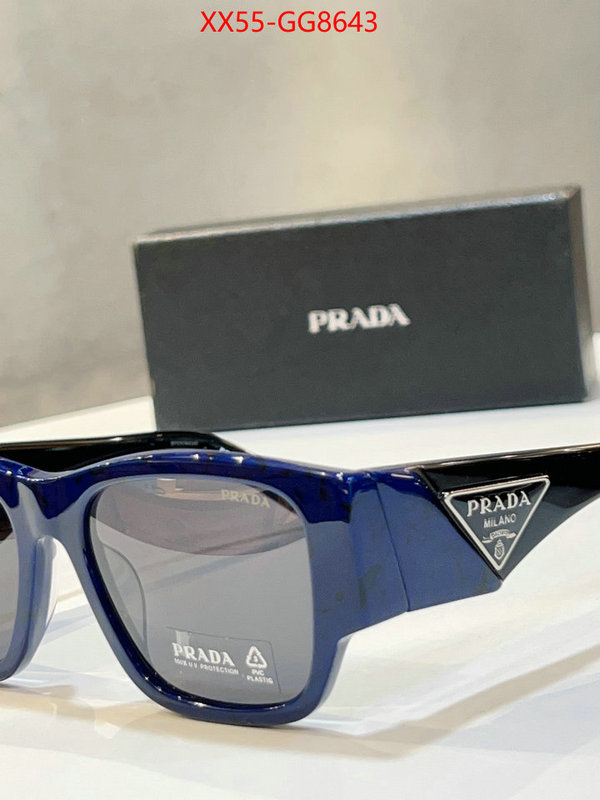 Glasses-Prada the most popular ID: GG8643 $: 55USD