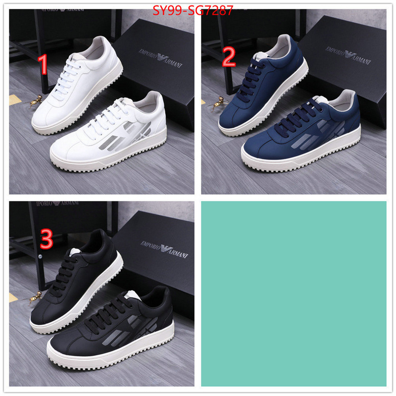 Men shoes-Armani how to find designer replica ID: SG7287 $: 99USD