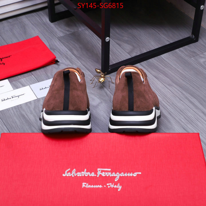 Men shoes-Ferragamo aaaaa+ replica ID: SG6815 $: 145USD