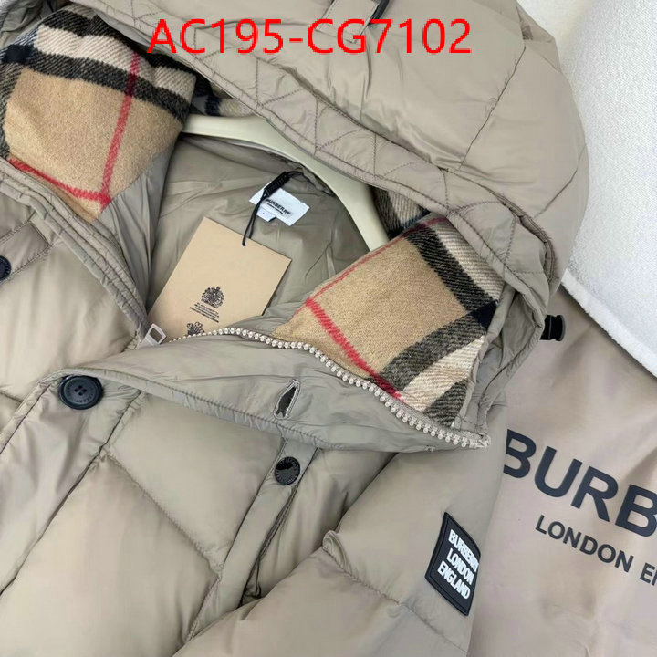 Down jacket Men-Burberry practical and versatile replica designer ID: CG7102 $: 195USD