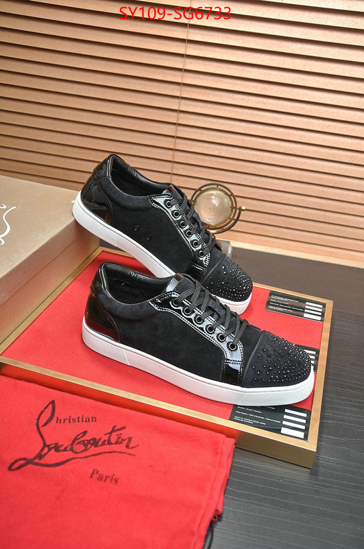 Men Shoes-Christian Louboutin aaaaa replica designer ID: SG6733 $: 109USD