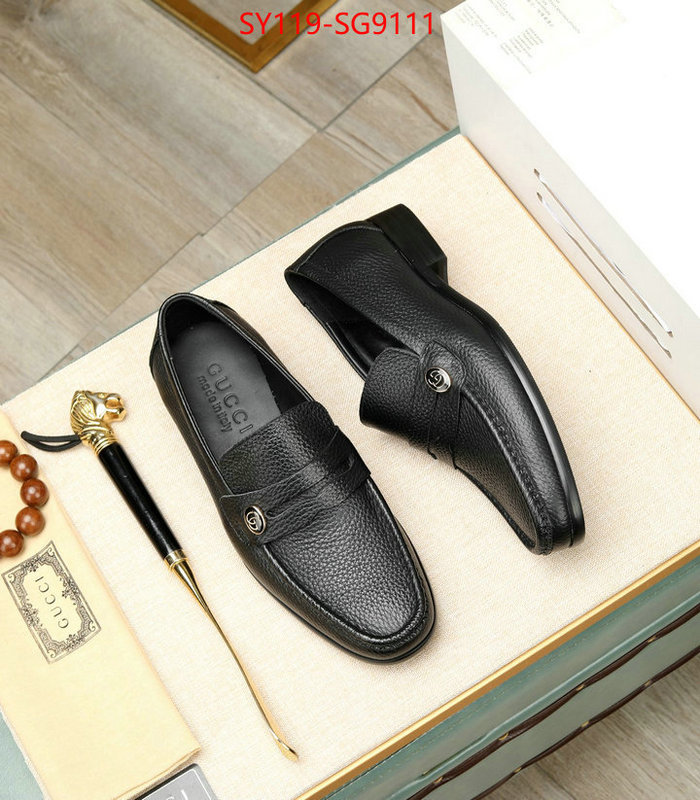 Men Shoes-Gucci aaaaa+ class replica ID: SG9111 $: 119USD
