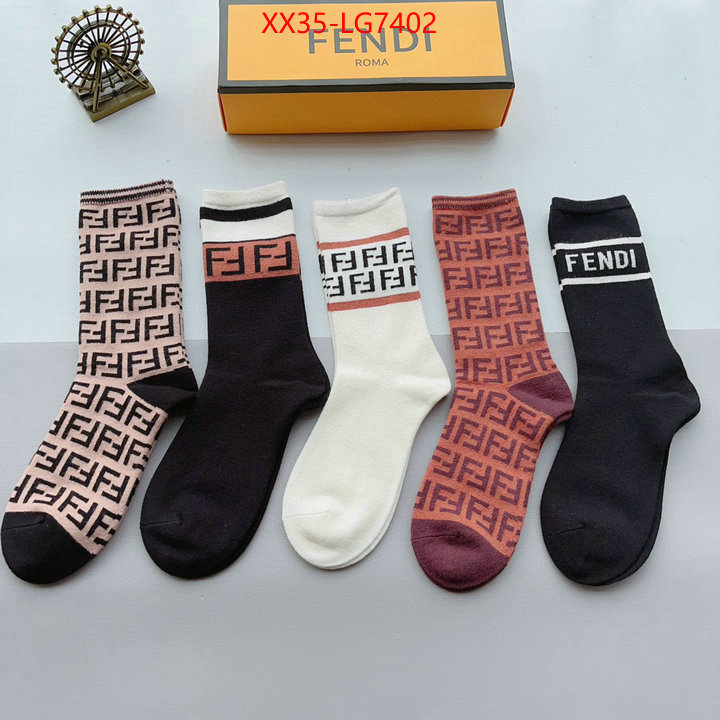 Sock-Fendi where can i buy the best 1:1 original ID: LG7402 $: 35USD