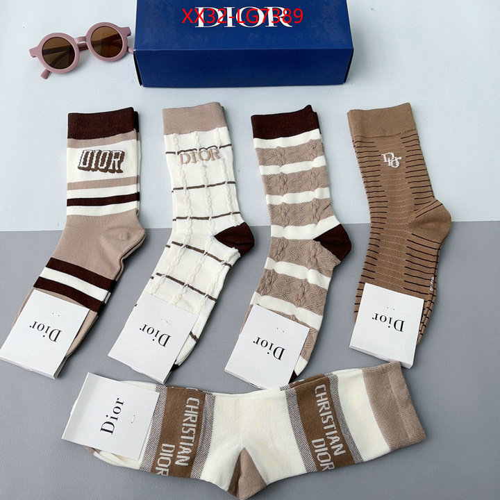 Sock-Dior perfect quality ID: LG7389 $: 32USD