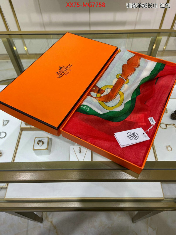 Scarf-Hermes shop cheap high quality 1:1 replica ID: MG7758 $: 75USD