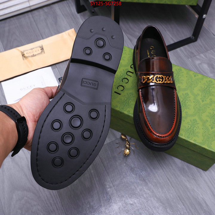 Men Shoes-Gucci highest product quality ID: SG7258 $: 125USD