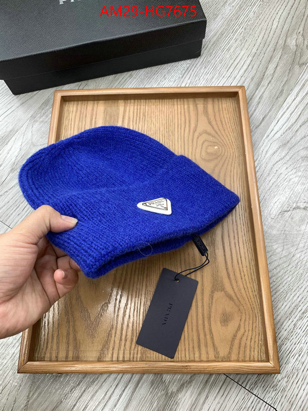 Cap (Hat)-Prada wholesale china ID: HG7675 $: 29USD