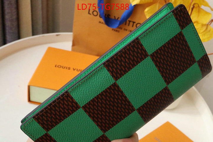 LV Bags(TOP)-Wallet buy the best replica ID: TG7588 $: 75USD,