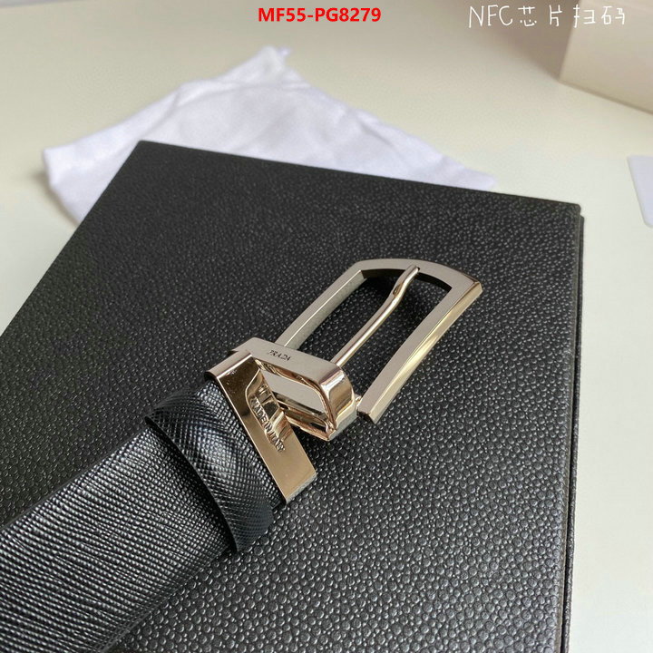 Belts-Prada outlet 1:1 replica ID: PG8279 $: 55USD