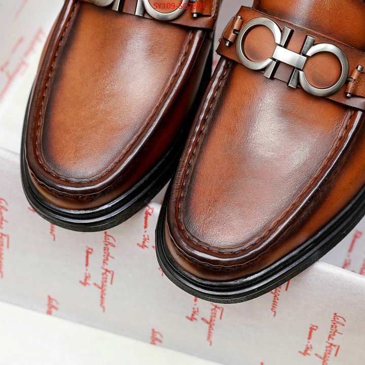 Men shoes-Ferragamo designer fake ID: SG7301 $: 109USD