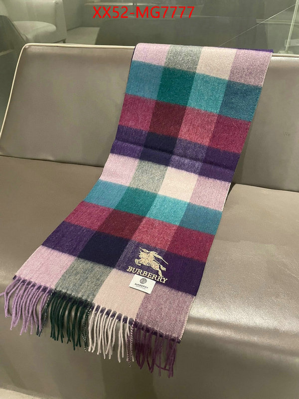 Scarf-Burberry top quality fake ID: MG7777 $: 52USD