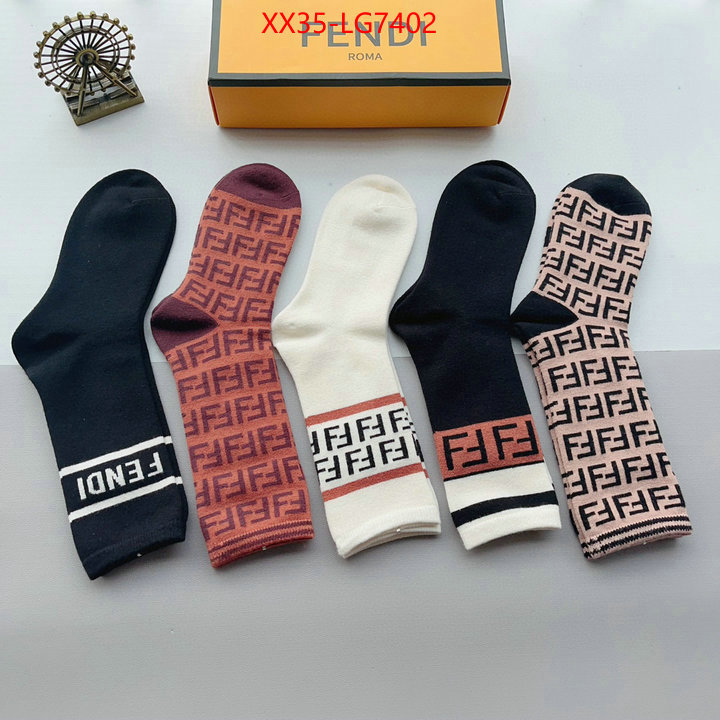 Sock-Fendi where can i buy the best 1:1 original ID: LG7402 $: 35USD