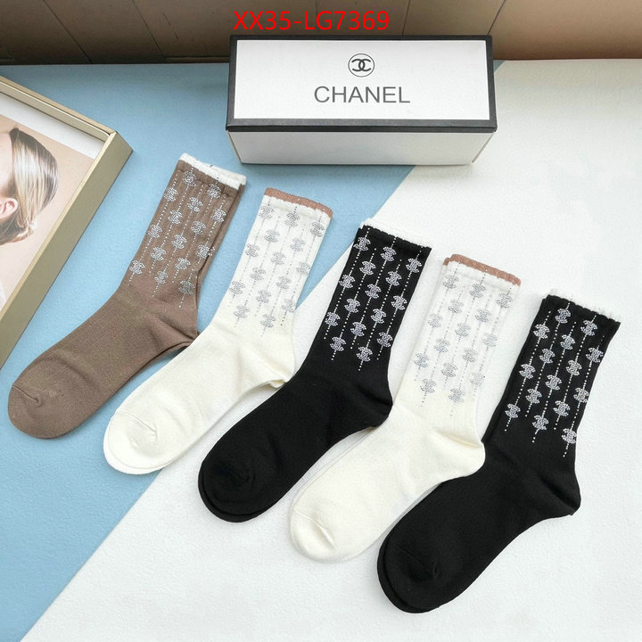 Sock-Chanel replica 1:1 ID: LG7369 $: 35USD