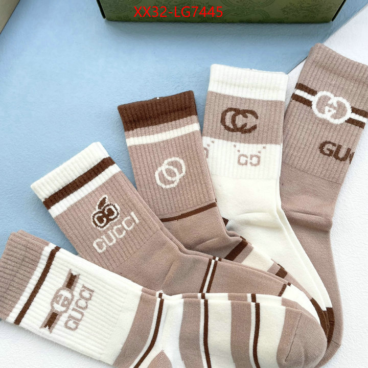 Sock-Gucci how can i find replica ID: LG7445 $: 32USD