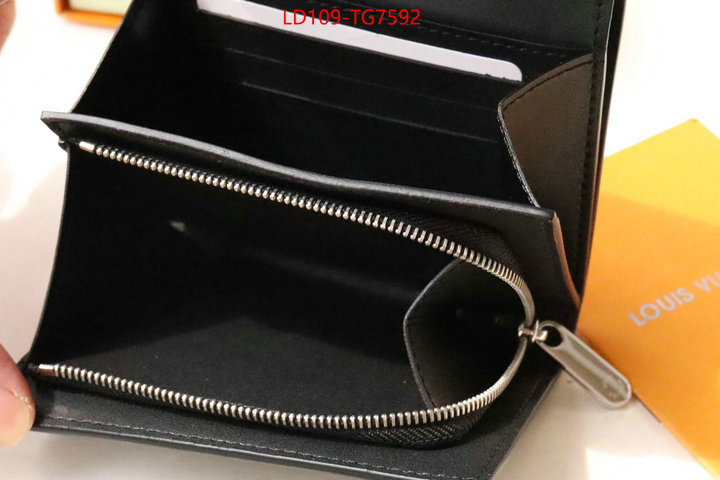 LV Bags(TOP)-Wallet fake cheap best online ID: TG7592 $: 109USD,