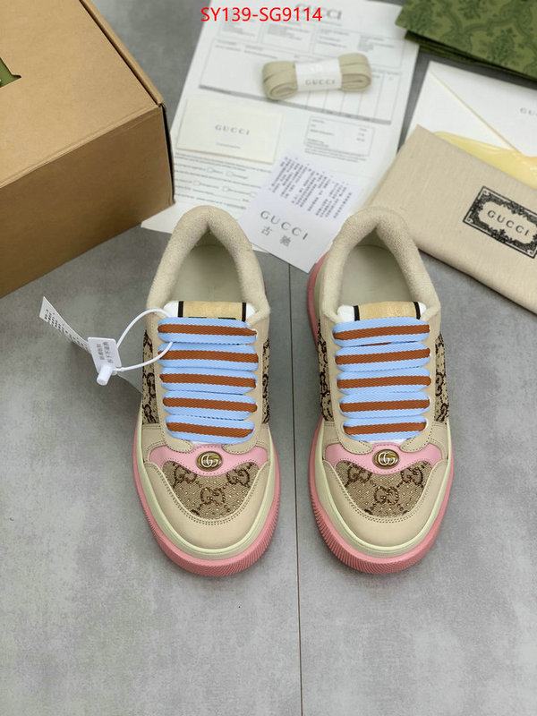 Men Shoes-Gucci replica wholesale ID: SG9114 $: 139USD