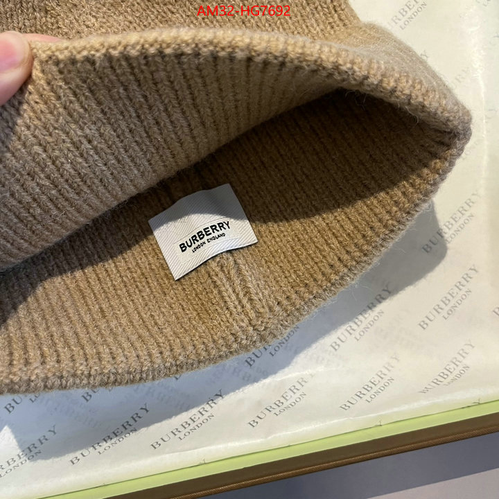 Cap(Hat)-Burberry 2023 perfect replica designer ID: HG7692 $: 32USD