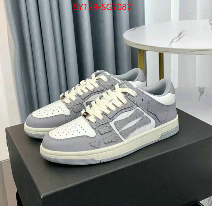 Men Shoes-AMIRI what best designer replicas ID: SG7087 $: 129USD