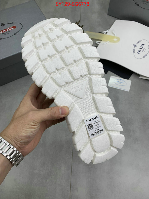 Men shoes-Prada high-end designer ID: SG6778 $: 129USD