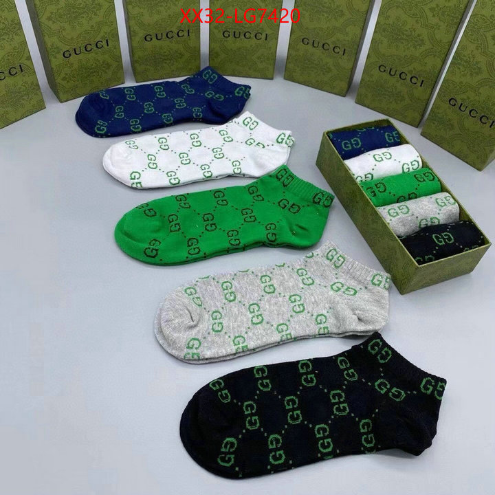 Sock-Gucci aaaaa customize ID: LG7420 $: 32USD