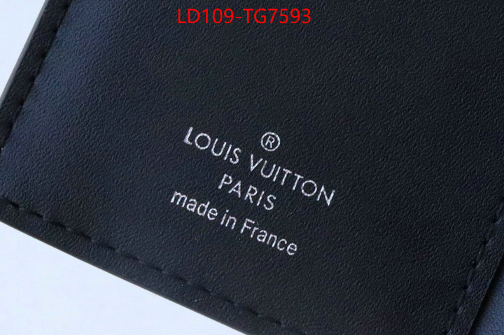 LV Bags(TOP)-Wallet 1:1 ID: TG7593 $: 109USD,