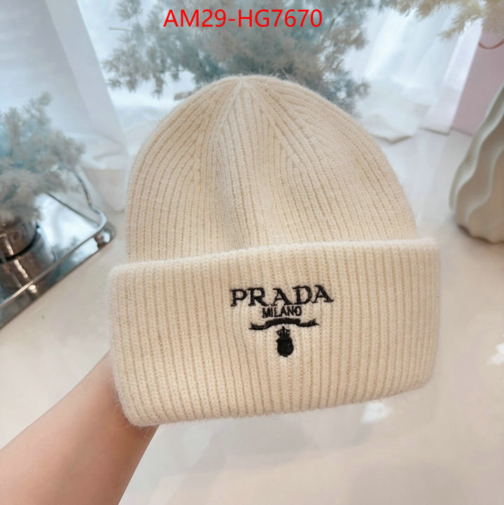 Cap (Hat)-Prada how to find replica shop ID: HG7670 $: 29USD