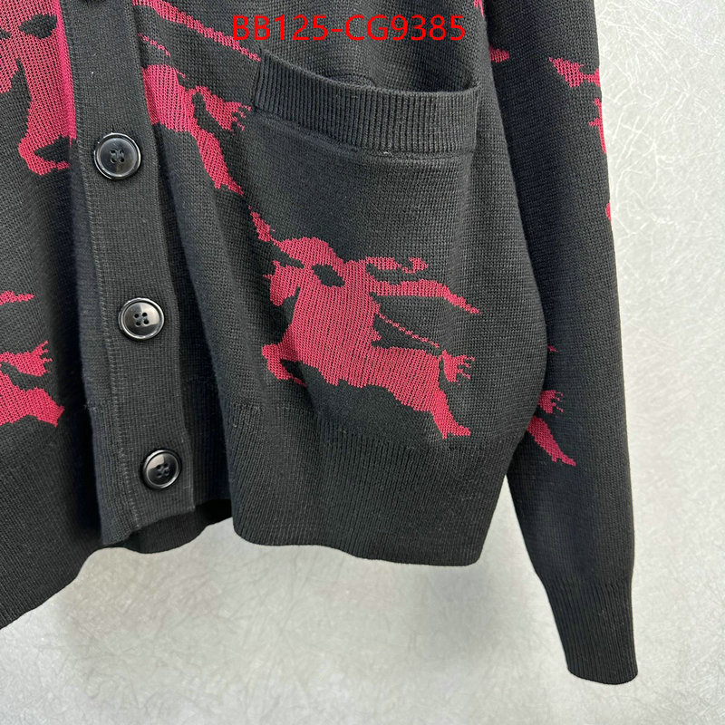 Clothing-Burberry high quality designer ID: CG9385 $: 125USD