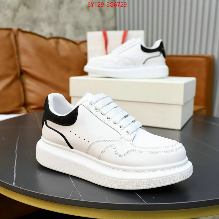 Men Shoes-Alexander McQueen replica 2023 perfect luxury ID: SG6729 $: 129USD