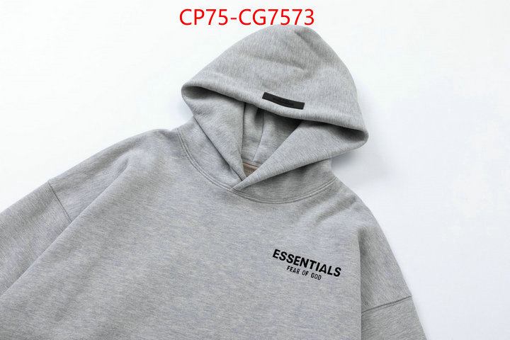 Clothing-Essentials what is a counter quality ID: CG7573 $: 75USD