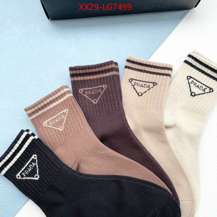 Sock-Prada buy replica ID: LG7499 $: 29USD