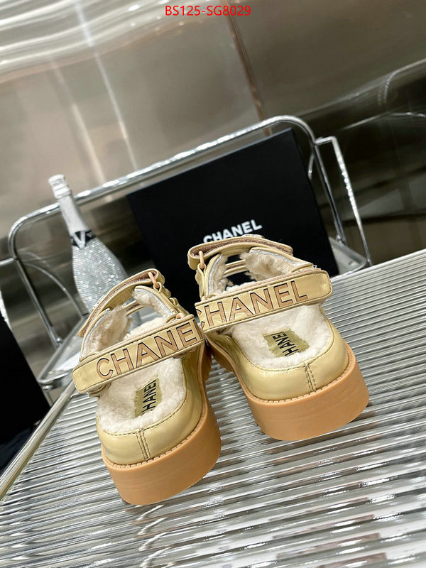 Women Shoes-Chanel for sale cheap now ID: SG8029 $: 125USD