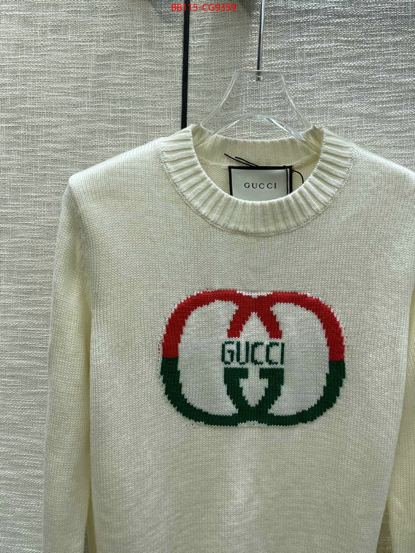 Clothing-Gucci where to buy fakes ID: CG9359 $: 115USD