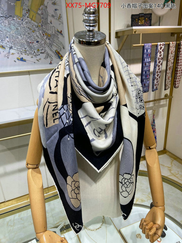 Scarf-Chanel designer fashion replica ID: MG7709 $: 75USD