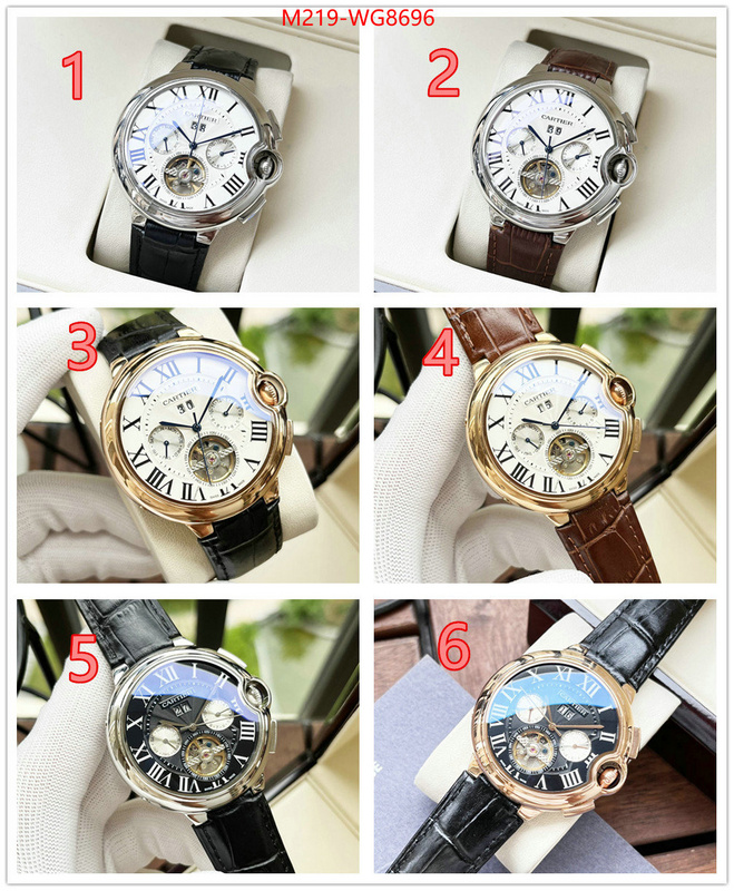 Watch(TOP)-Cartier top quality replica ID: WG8696 $: 219USD