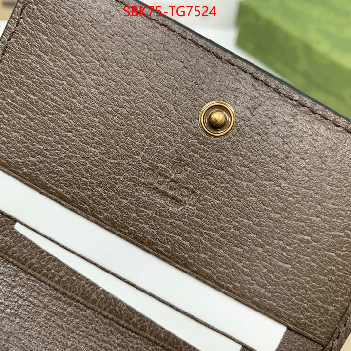Gucci Bags(TOP)-Wallet- designer 1:1 replica ID: TG7524 $: 75USD,