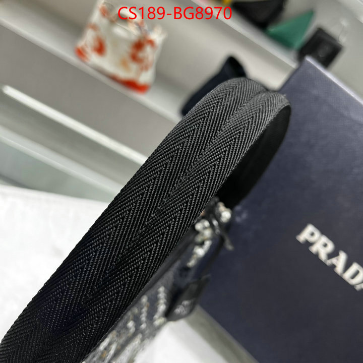 Prada Bags (TOP)-Re-Edition 2005 what is a 1:1 replica ID: BG8970 $: 189USD,