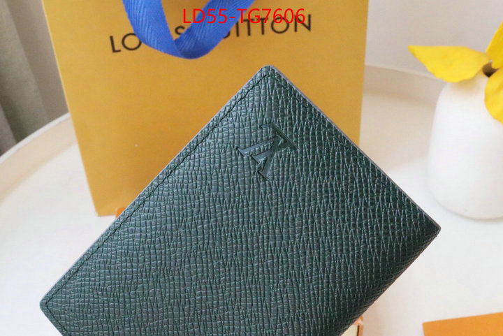 LV Bags(TOP)-Wallet high quality replica ID: TG7606 $: 55USD,