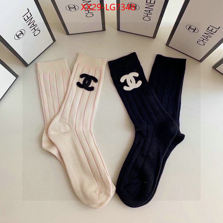 Sock-Chanel good ID: LG7348 $: 29USD