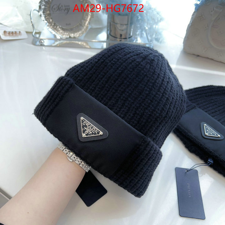 Cap (Hat)-Prada 1:1 replica ID: HG7672 $: 29USD