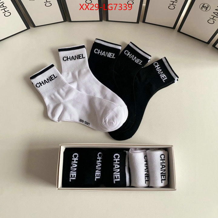 Sock-Chanel luxury ID: LG7339 $: 29USD