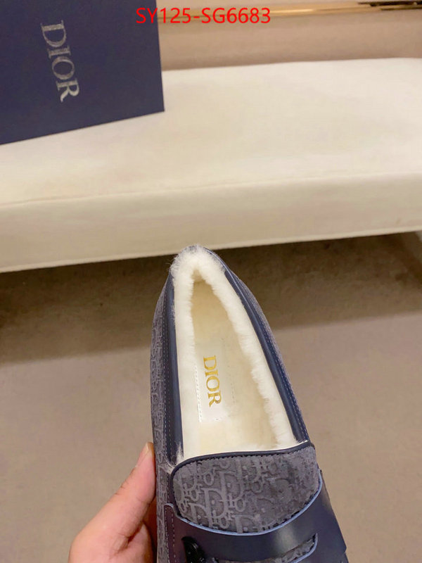 Men shoes-Dior replica us ID: SG6683 $: 125USD