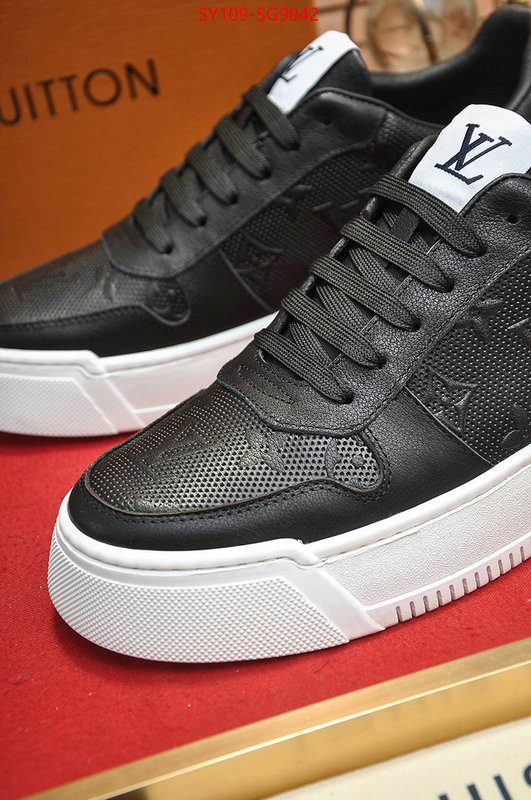 Men Shoes-LV buy high quality cheap hot replica ID: SG9042 $: 109USD