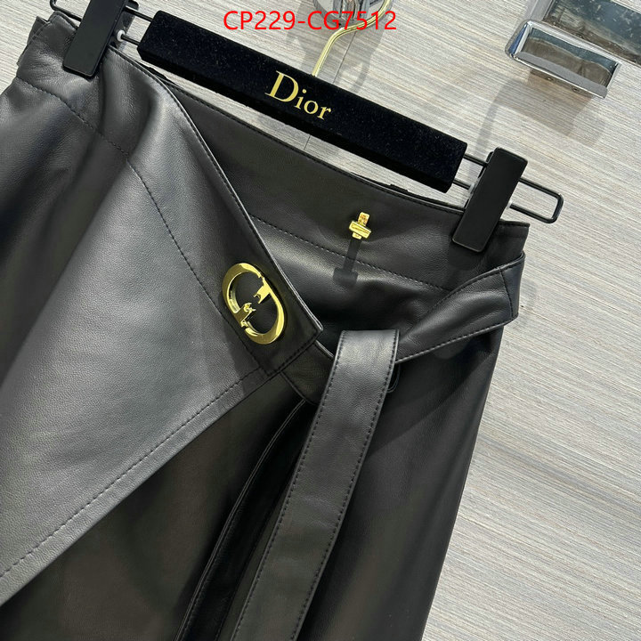 Clothing-Dior online from china designer ID: CG7512 $: 229USD