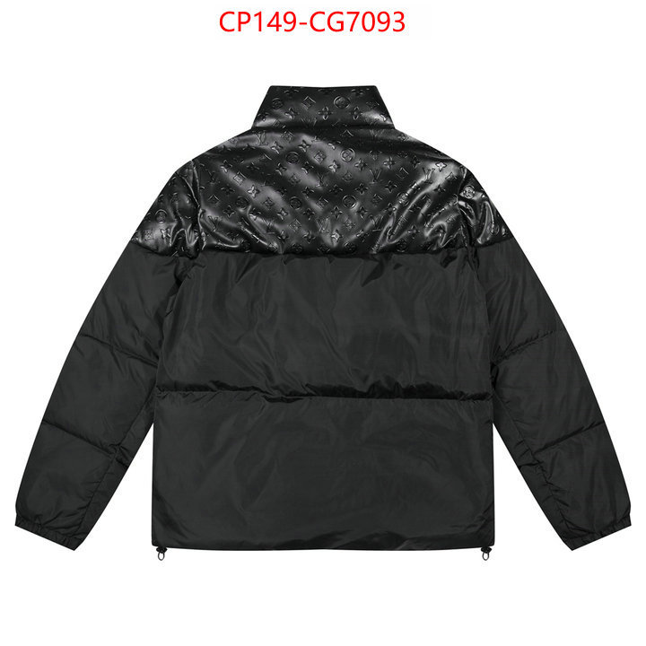 Down jacket Men-LV where to buy replicas ID: CG7093 $: 149USD
