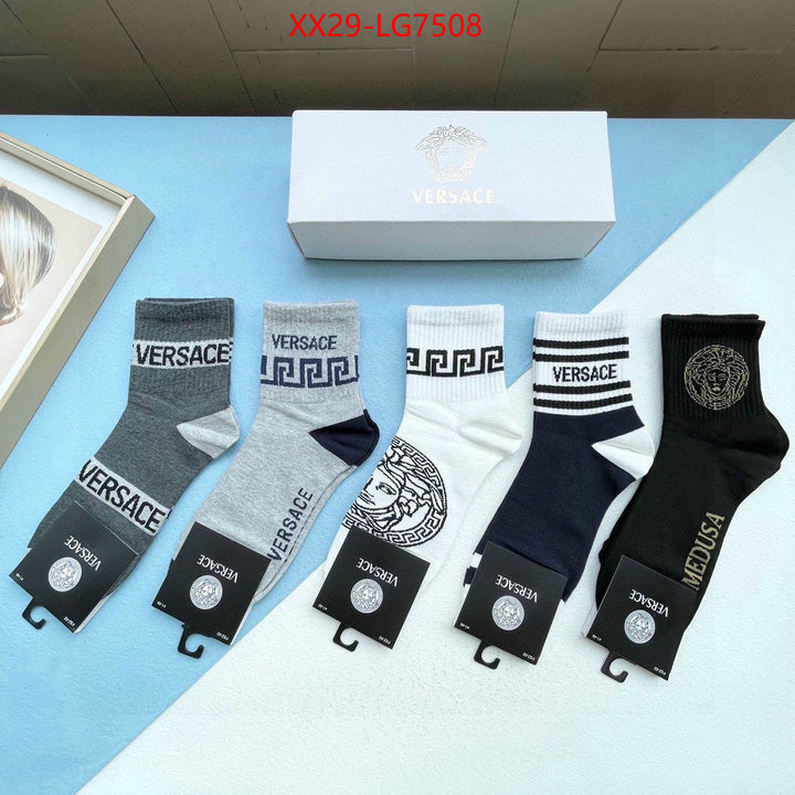 Sock-Versace best fake ID: LG7508 $: 29USD