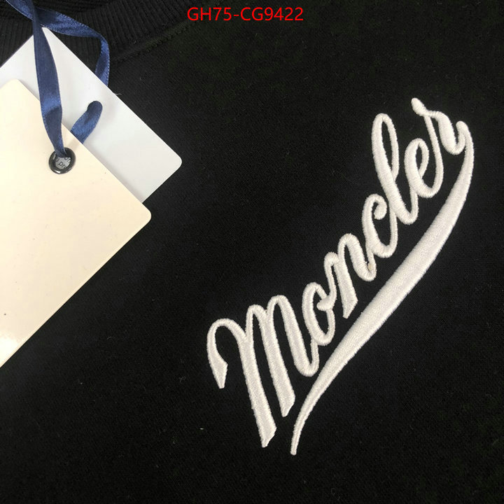 Clothing-Moncler buy high quality cheap hot replica ID: CG9422 $: 75USD