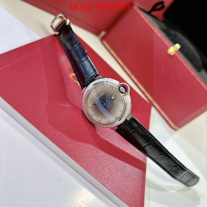 Watch(4A)-Cartier aaaaa class replica ID: WG7083 $: 105USD