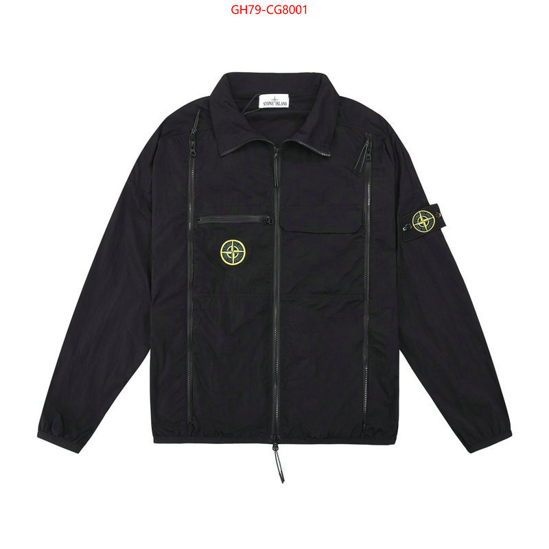 Clothing-Stone Island high quality replica ID: CG8001 $: 79USD